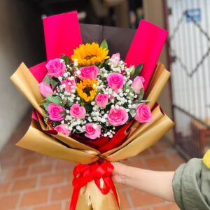 Bó Hoa Tinh Khôi Ngày Mới