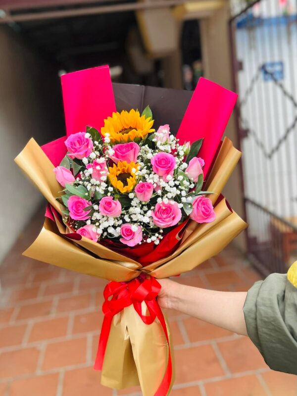 Bó Hoa Tinh Khôi Ngày Mới