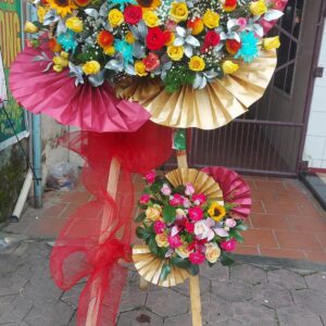 Kệ Hoa Song Hỷ – Rực Rỡ Sang Trọng