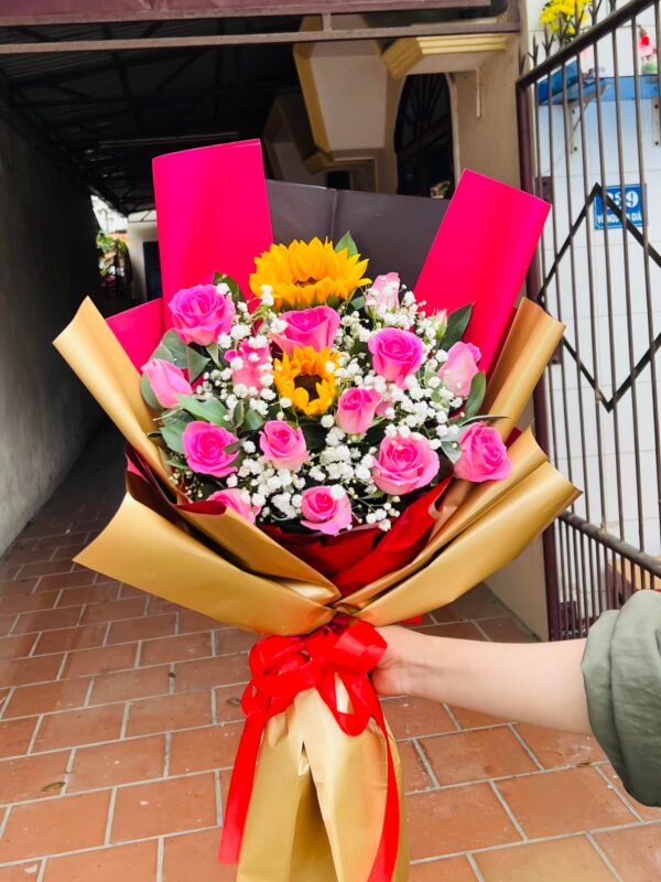 Bó Hoa Yêu Thương Nhẹ Nhàng