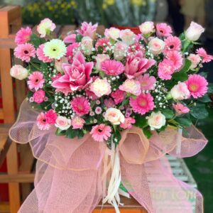 Giỏ Hoa Sum Vầy Yêu Thương