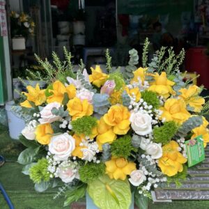 Giỏ Hoa Tươi Mãi Như Hoa