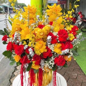 Giỏ Hoa Hương Sắc Đoàn Viên